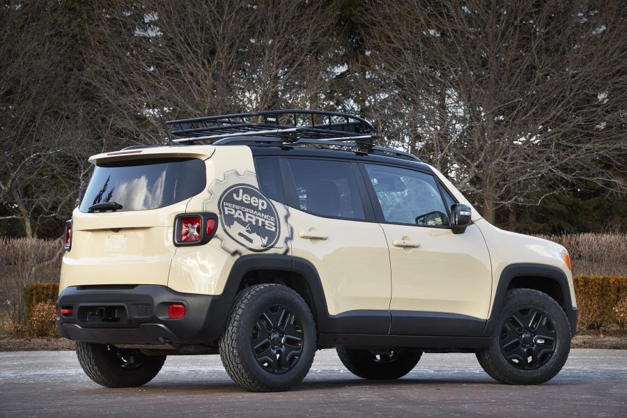  Jeep Renegade Desert Hawk Concept 2015 года  (фото 2 из 13)